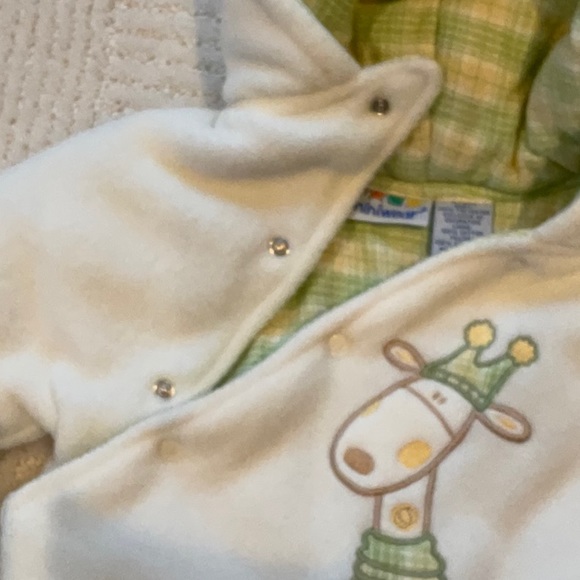 Baby Fleece Snow Suit  3/6 Months - Picture 4 of 8